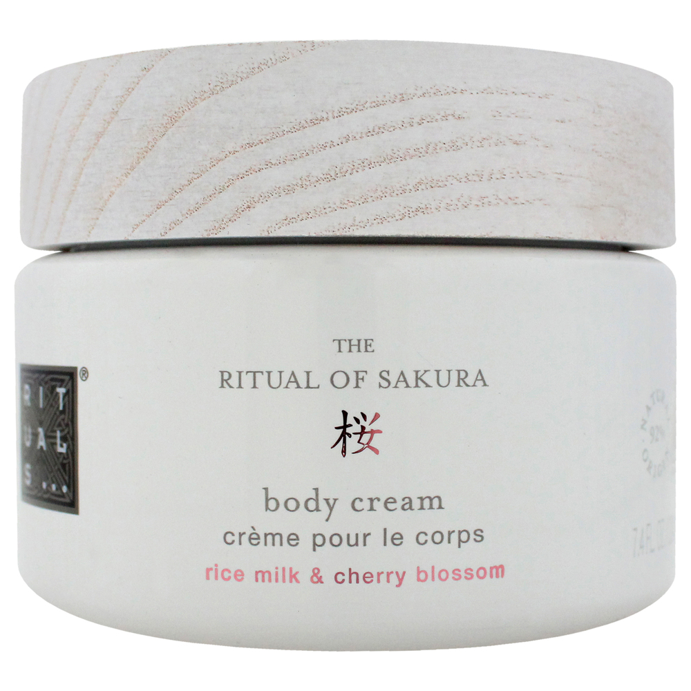 The Ritual of Sakura Body Cream by Rituals for Unisex - 7.4 oz Body Cream